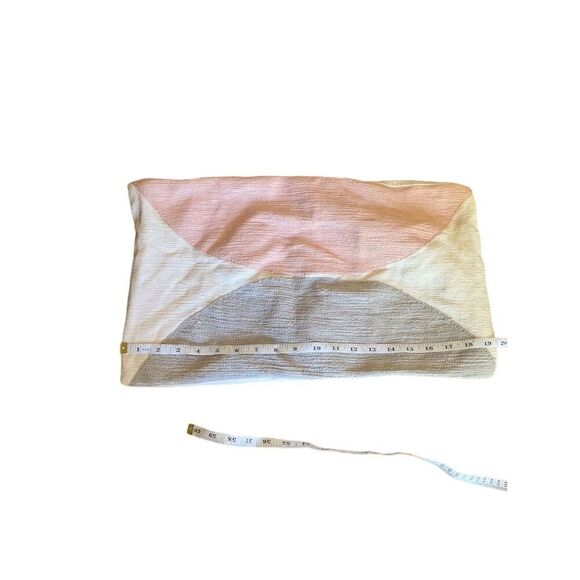 West Elm Multicolor Woven Cushion Cover Button Closure Living Room Decor - Picture 13 of 13